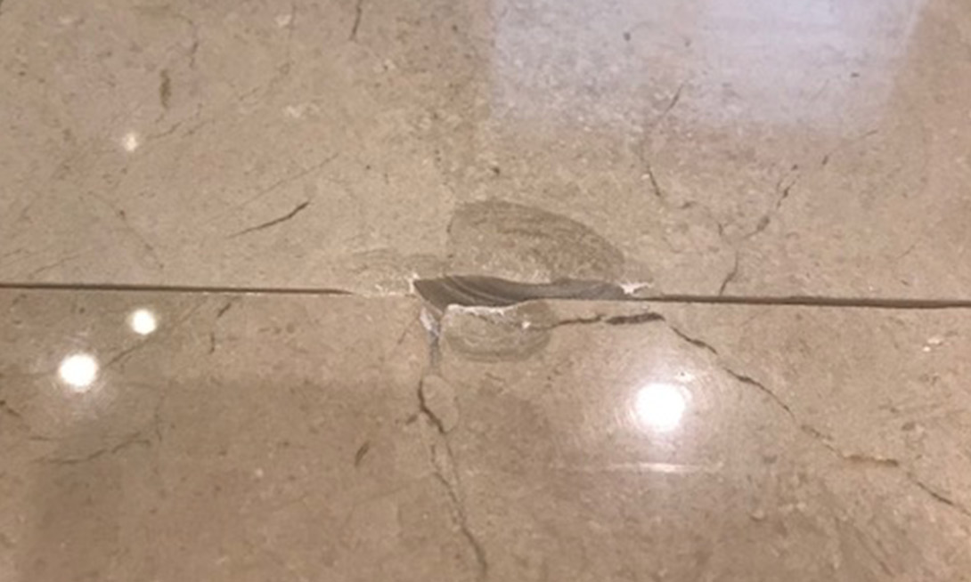 Marble Floor Chip