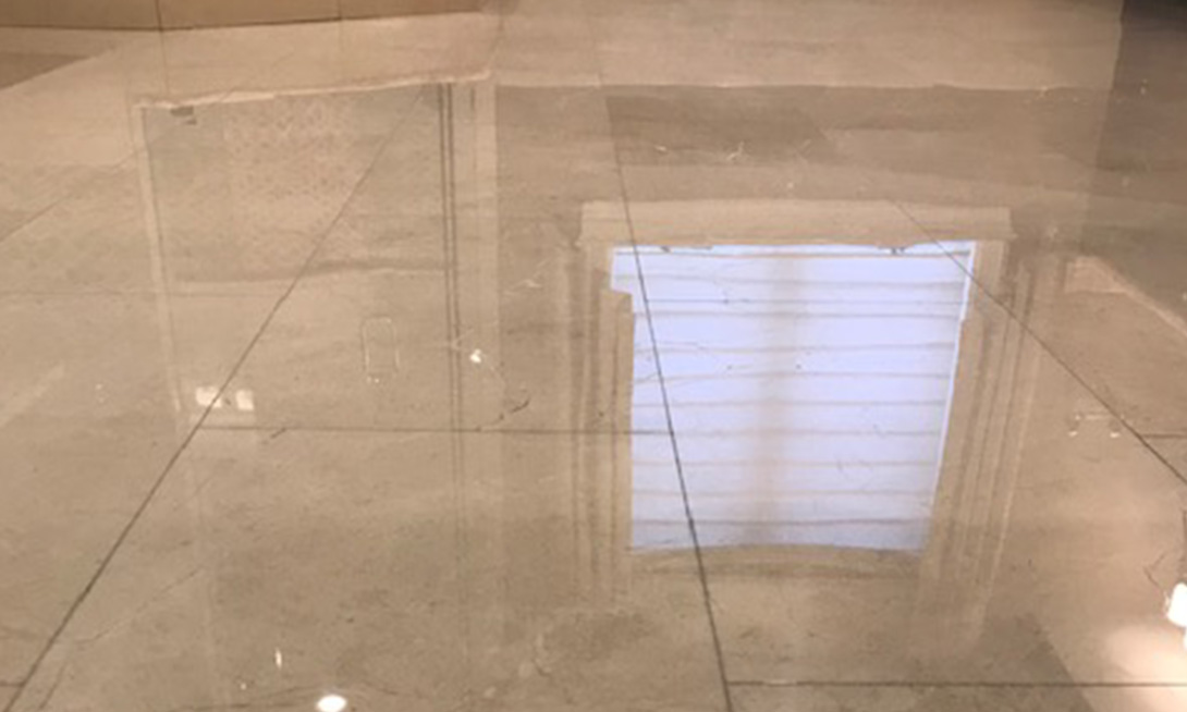 Marble Floor Repaired and Restored