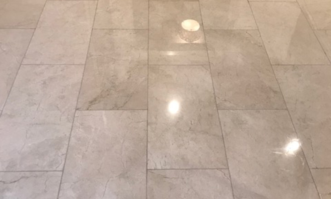 Marble Floor Refinished