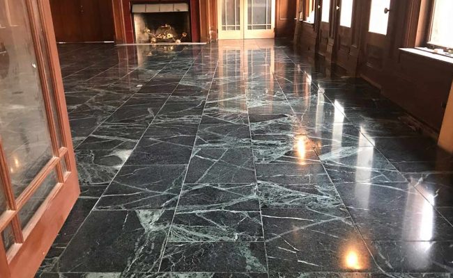 Serpentine Hotel Lobby Refinished